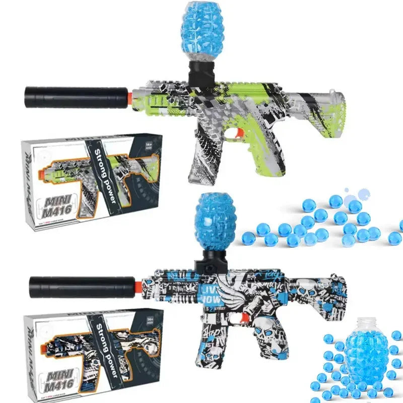 Armas Elétrica Gel Blaster Gun Brinquedos Crianças Disparando bolinhas de gel